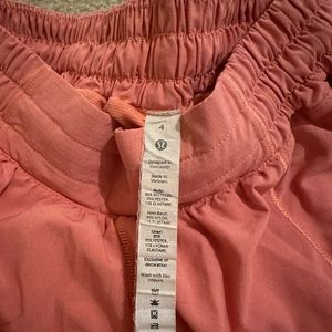 coral/pink hotty hot shorts